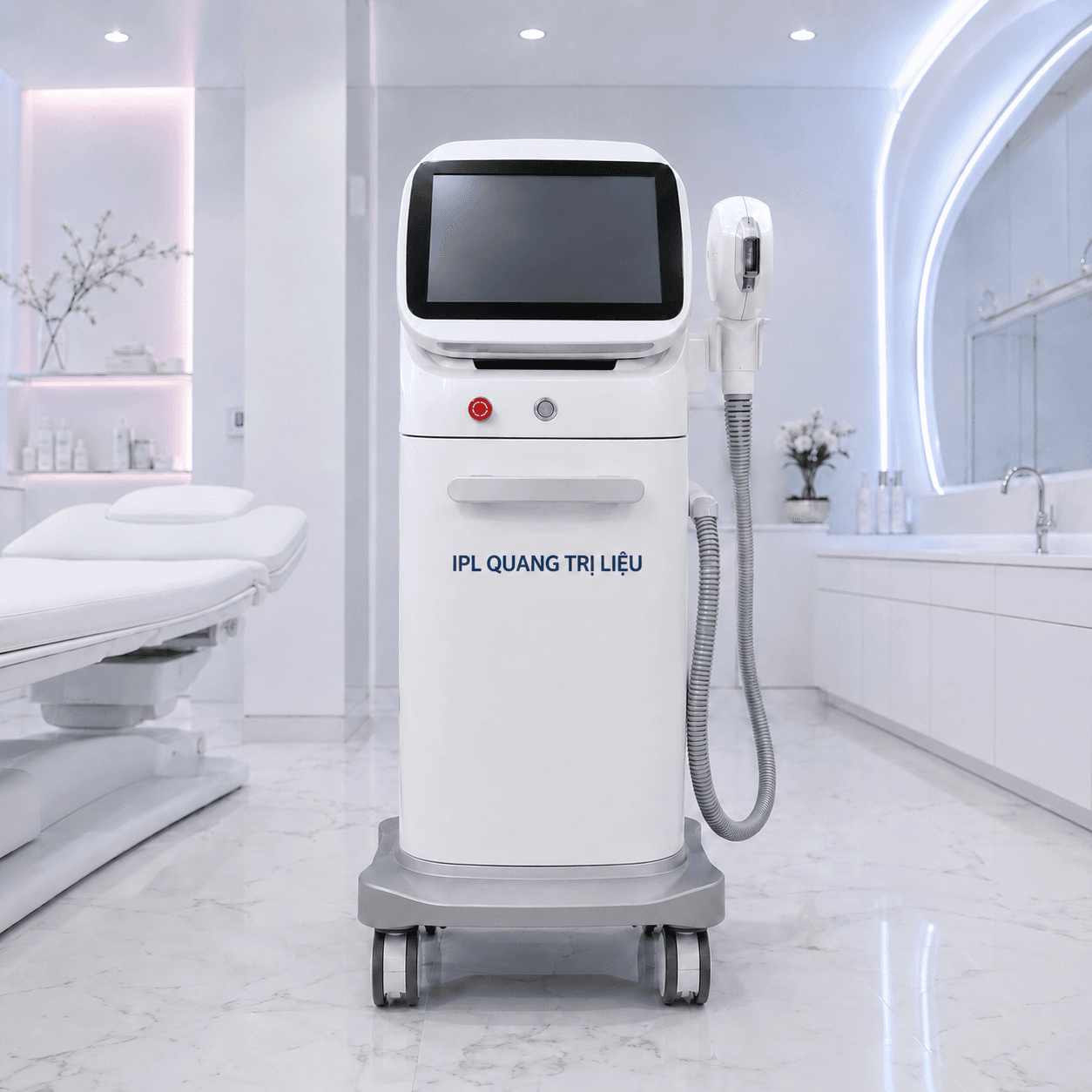 Máy IPL Quang Trị Liệu tại Phòng khám Da liễu Thẩm mỹ Quốc tế Aura