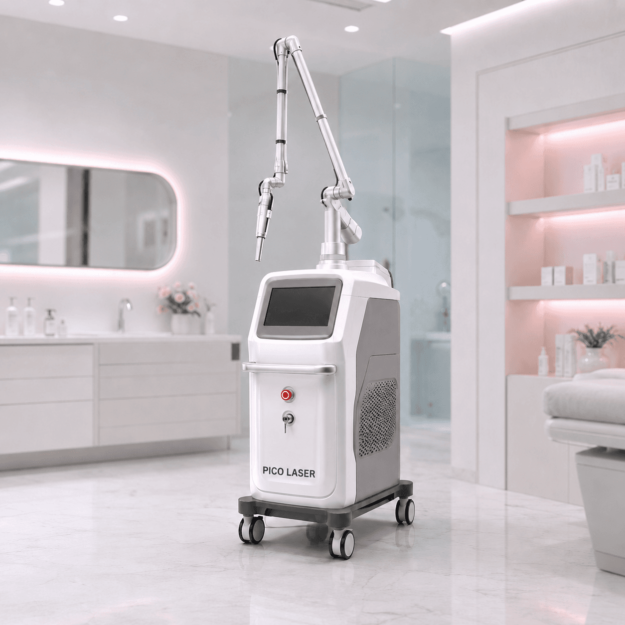 Máy Pico Laser & Q-Switch tại Phòng khám Da liễu Thẩm mỹ Quốc tế Aura